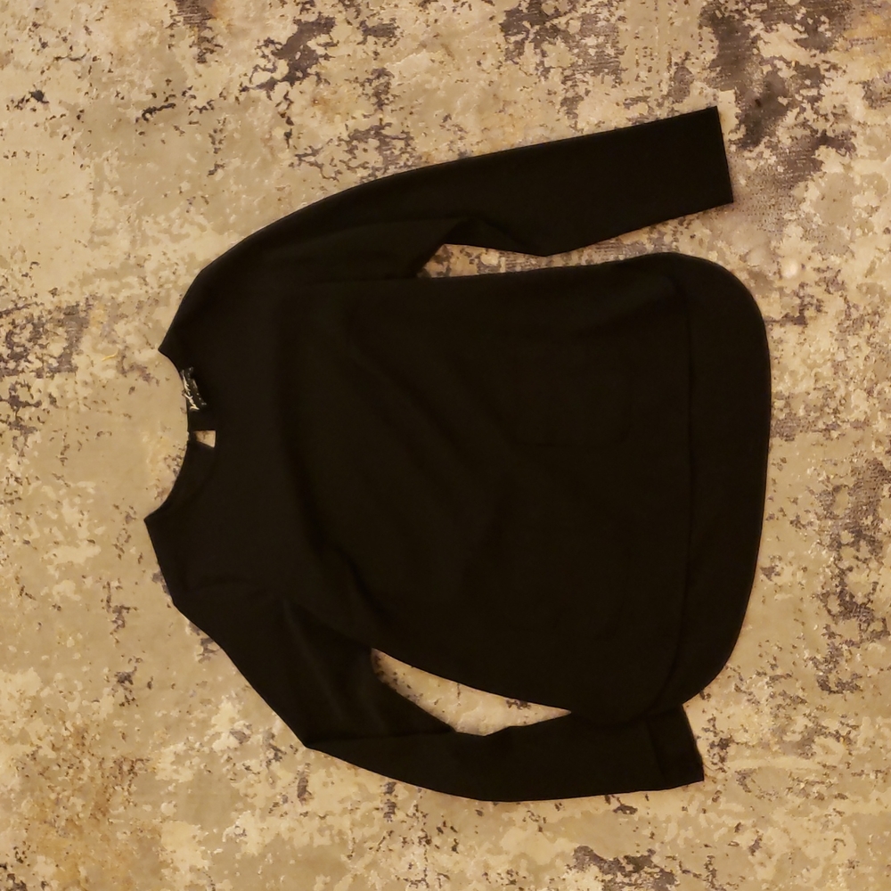 Dressy black top
